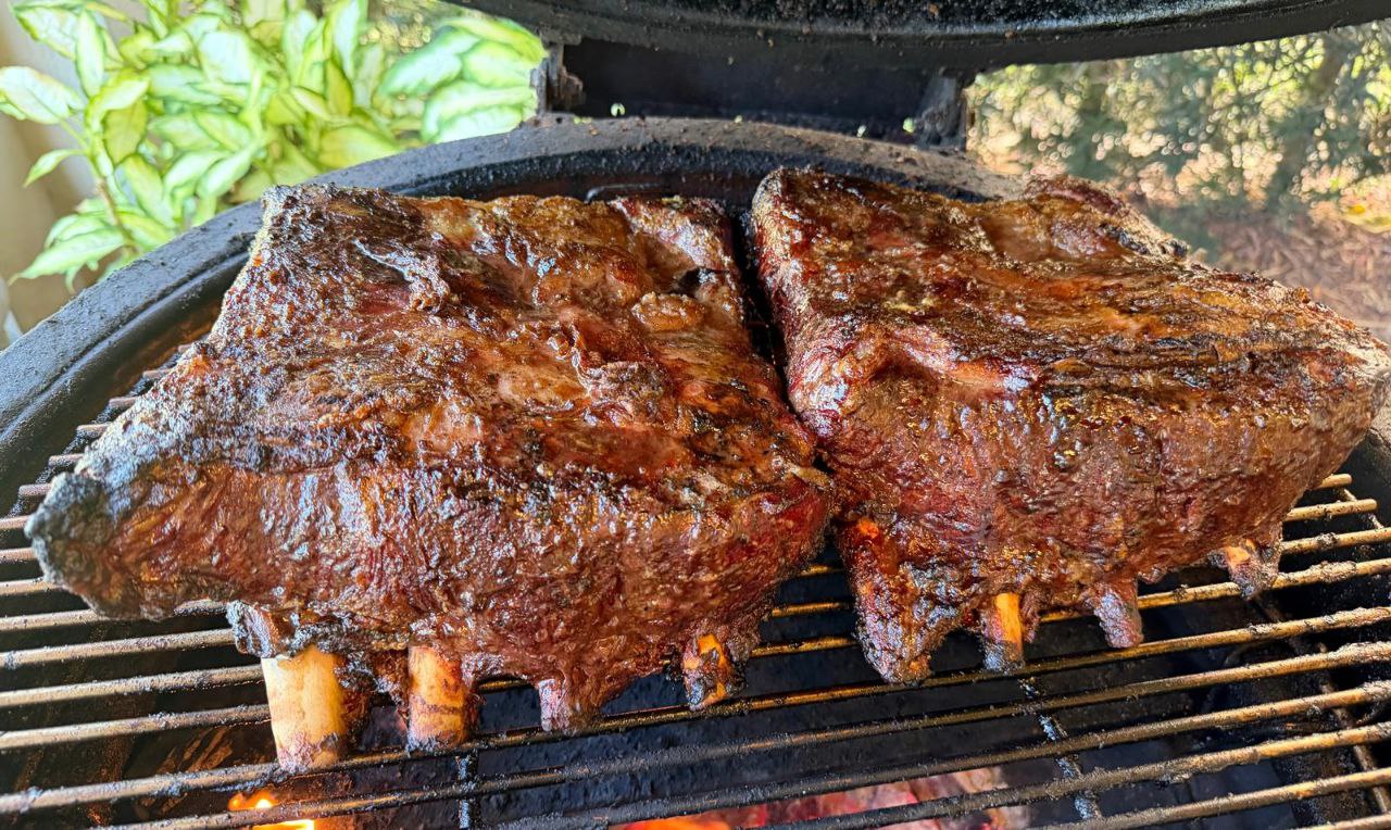 Premium Brazilian BBQ on the grill